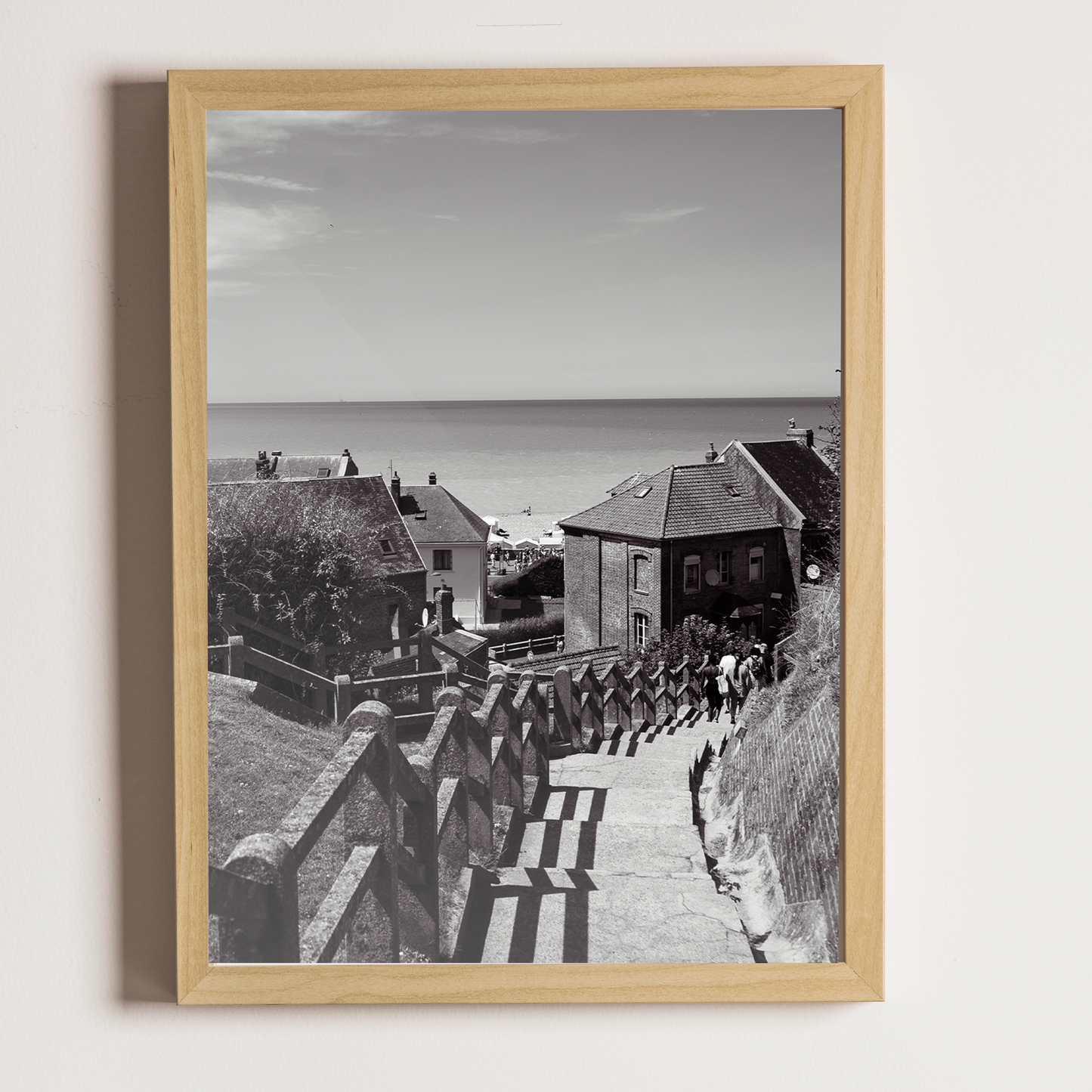 Mers-les-Bains - ESCALIER VERS LA PLAGE