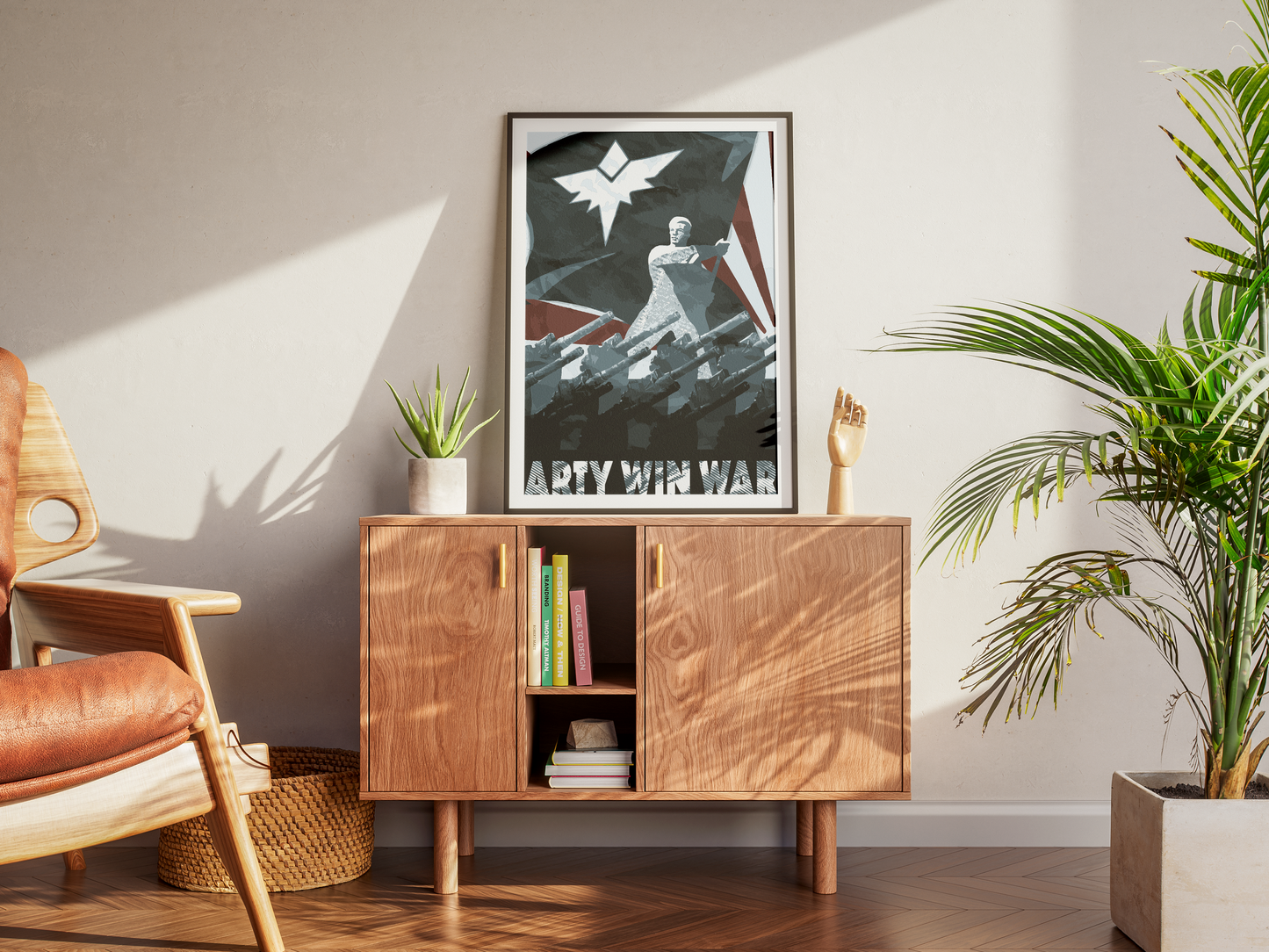 Poster - Arty win war