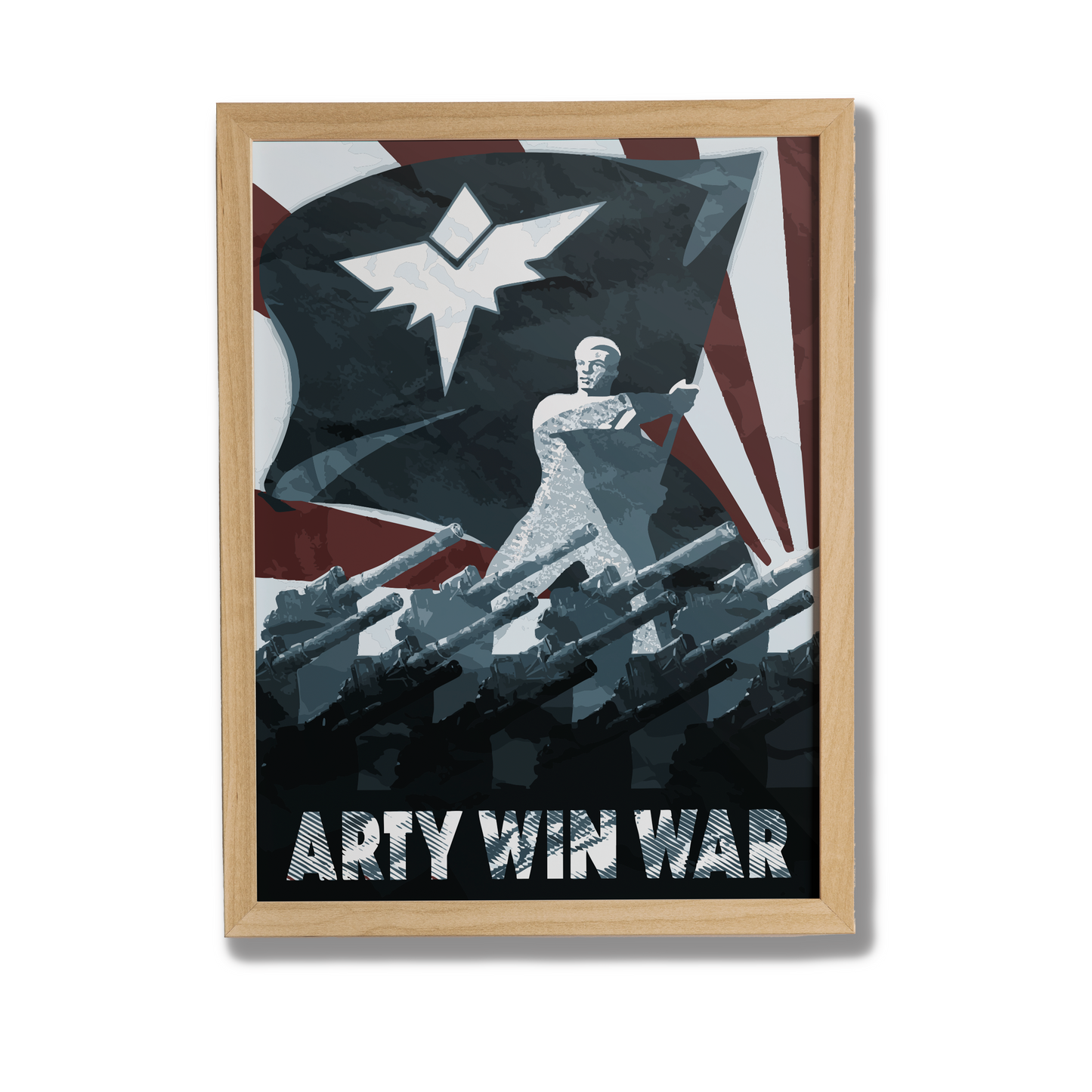 Poster - Arty win war