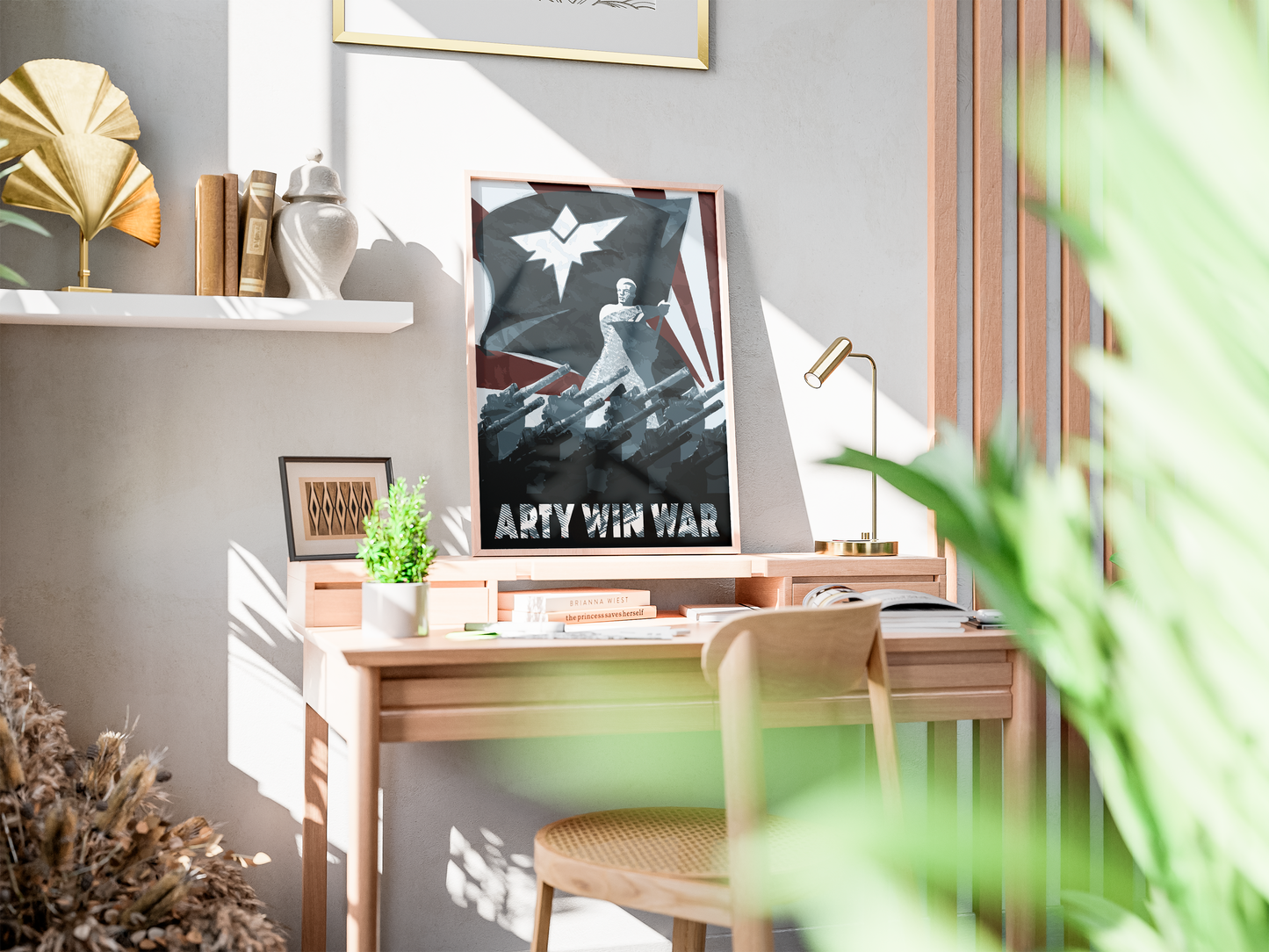 Poster - Arty win war
