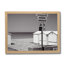 Mers-les-Bains - CABINES DE PLAGE EN BORD DE MER