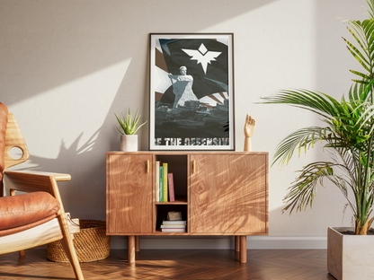 Poster Be the Offensive - affiche graphique à encadrer - Corentin GMT