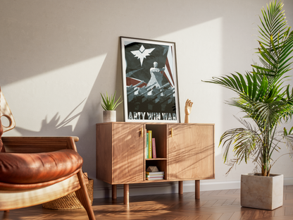 Poster Arty Win War - seconde mise en situation de l'affiche - Corentin GMT