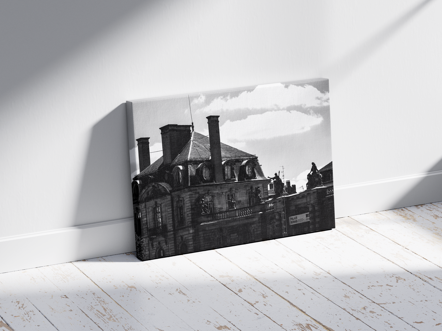 Palais Rohan à Strasbourg, tirage photo d'art noir et blanc - Corentin GMT