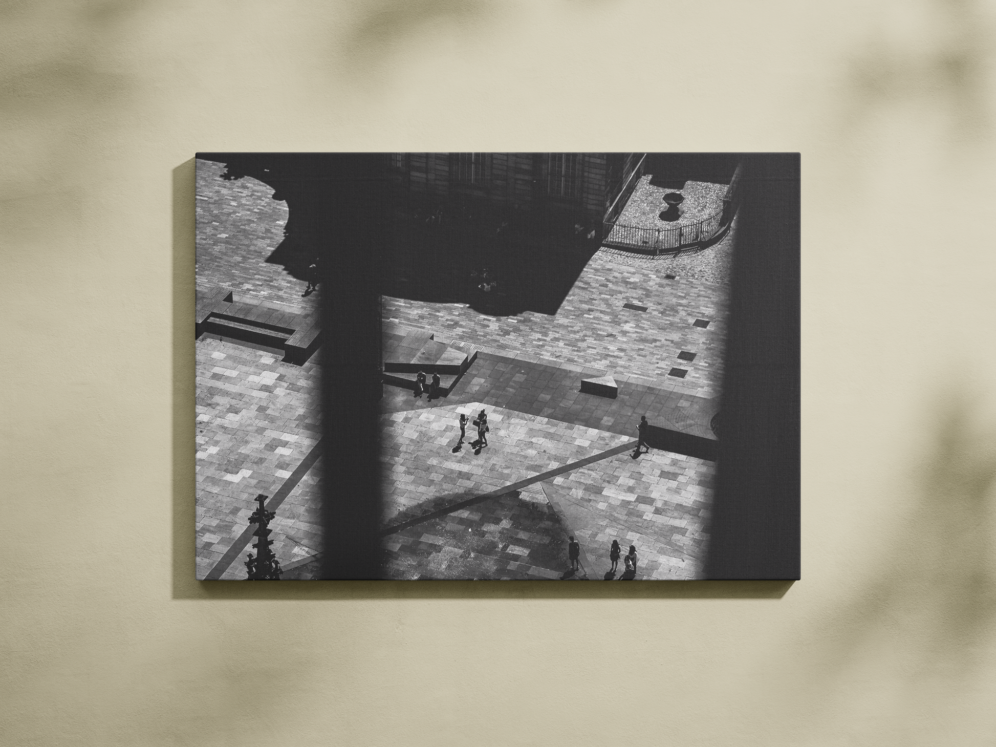 Place du Château à Strasbourg, tirage photo d'art noir et blanc - Corentin GMT