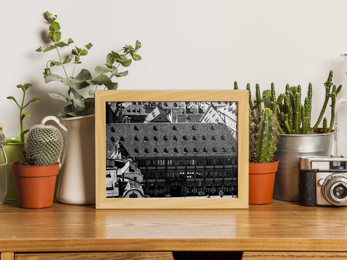 Neue Bau à Strasbourg, tirage photo d'art noir et blanc - Corentin GMT