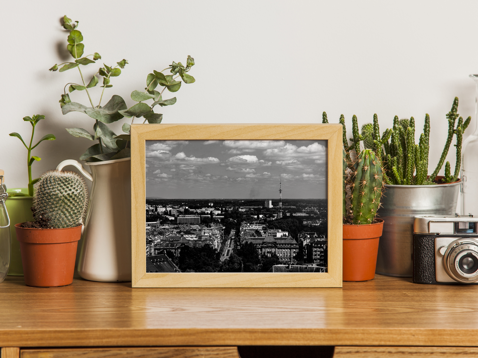Tirage photo art Strasbourg - Panorama urbain & tour TV - Corentin GMT