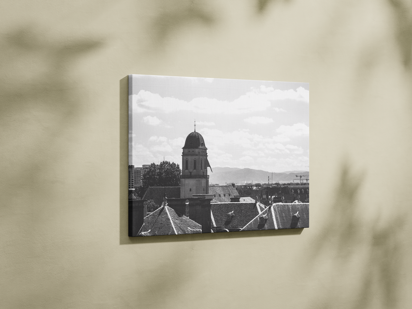 Tirage photo art Strasbourg - Clocher Sainte-Madeleine & toits - Corentin GMT