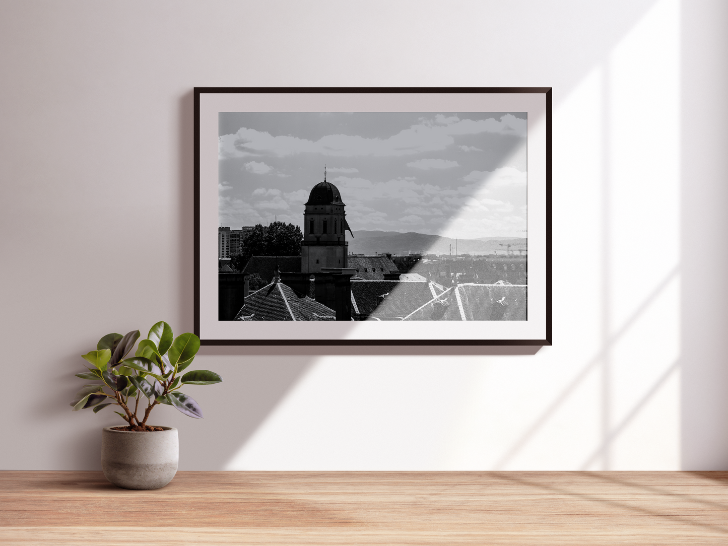 Tirage photo art Strasbourg - Clocher Sainte-Madeleine & toits - Corentin GMT