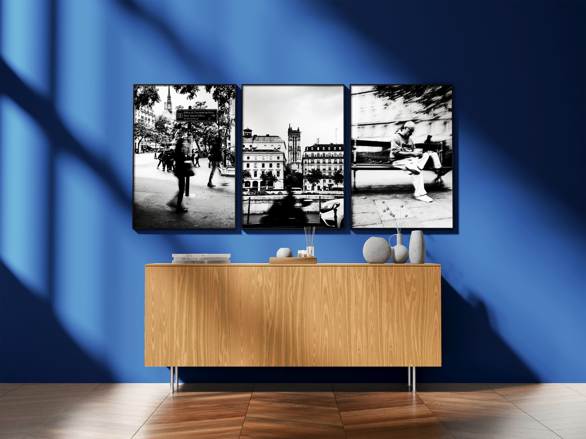 La série Paris en triptyque